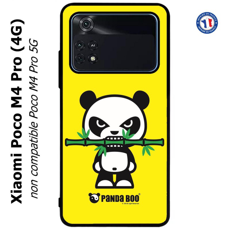 Coque pour Xiaomi Poco M4 Pro (4G) PANDA BOO© Bamboo à pleine dents - coque humour