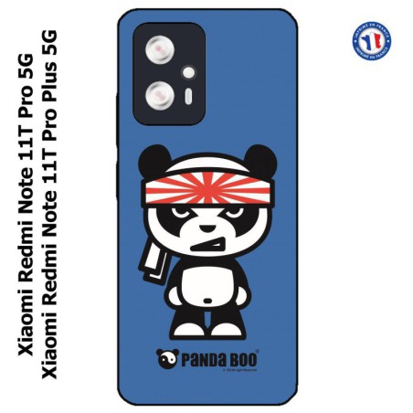Coque pour Xiaomi Redmi Note 11T PRO / 11T PRO PLUS PANDA BOO© Banzaï Samouraï japonais - coque humour
