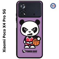 Coque pour Xiaomi Poco X4 Pro 5G PANDA BOO© Basket Sport Ballon - coque humour