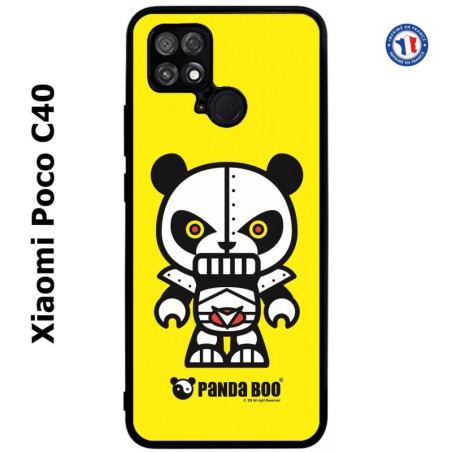 Coque pour Xiaomi Poco C40 PANDA BOO© Robot Kitsch - coque humour