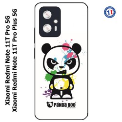 Coque pour Xiaomi Redmi Note 11T PRO / 11T PRO PLUS PANDA BOO© paintball color flash - coque humour