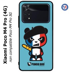 Coque pour Xiaomi Poco M4 Pro (4G) PANDA BOO© Français béret baguette - coque humour
