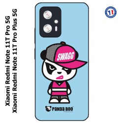 Coque pour Xiaomi Redmi Note 11T PRO / 11T PRO PLUS PANDA BOO© Miss Panda SWAG - coque humour