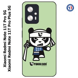 Coque pour Xiaomi Redmi Note 11T PRO / 11T PRO PLUS PANDA BOO© Ninja Boo - coque humour