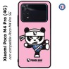 Coque pour Xiaomi Poco M4 Pro (4G) PANDA BOO© Ninja Kung Fu Samouraï - coque humour