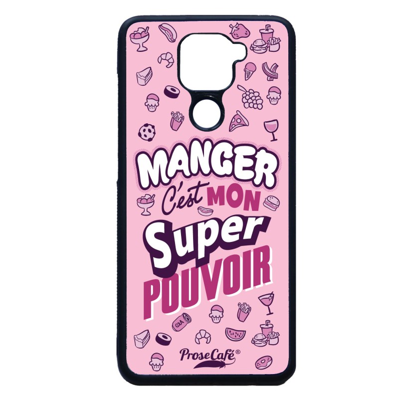 Coque pour Xiaomi Poco M4 Pro (4G) ProseCafé© Manger C'est mon Super Pouvoir