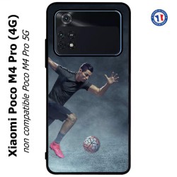 Coque pour Xiaomi Poco M4 Pro (4G) Cristiano Ronaldo club foot Turin Football course ballon