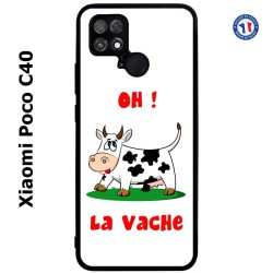 Coque pour Xiaomi Poco C40 Oh la vache - coque humoristique