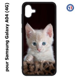 Coque pour Samsung Galaxy A04 (4G) - Bébé chat tout mignon - chaton yeux bleus