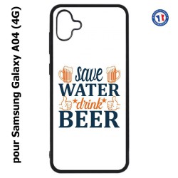 Coque pour Samsung Galaxy A04 (4G) - Save Water Drink Beer Humour Bière