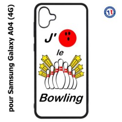 Coque pour Samsung Galaxy A04 (4G) - J'aime le Bowling