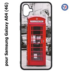 Coque pour Samsung Galaxy A04 (4G) - Cabine téléphone Londres - Cabine rouge London
