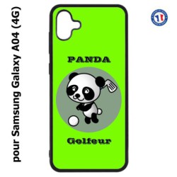 Coque pour Samsung Galaxy A04 (4G) - Panda golfeur - sport golf - panda mignon