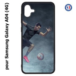Coque pour Samsung Galaxy A04 (4G) - Cristiano Ronaldo club foot Turin Football course ballon