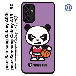 Coque pour Samsung Galaxy A13 - 5G et A04s PANDA BOO© Basket Sport Ballon - coque humour