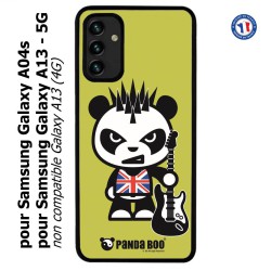 Coque pour Samsung Galaxy A13 - 5G et A04s PANDA BOO© Punk Musique Guitare - coque humour