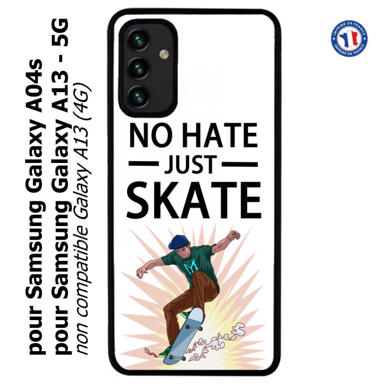 Coque pour Samsung Galaxy A13 - 5G et A04s Skateboard