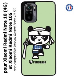 Coque pour Xiaomi Redmi Note 10 (4G) et Note 10S - PANDA BOO© Ninja Boo - coque humour