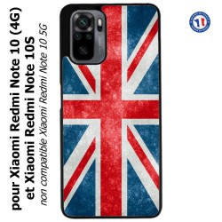 Coque pour Xiaomi Redmi Note 10 (4G) et Note 10S - Drapeau Royaume uni - United Kingdom Flag