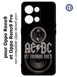 Coque pour Oppo Reno9 et Reno9 Pro groupe rock AC/DC musique rock ACDC