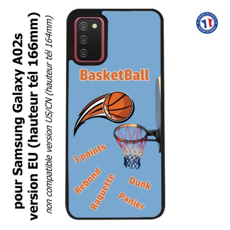 Coque pour Samsung Galaxy A02s version EU fan Basket