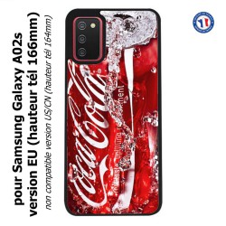 Coque pour Samsung Galaxy A02s version EU Coca-Cola Rouge Original