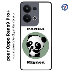 Coque pour Oppo Reno9 Pro PLUS Panda tout mignon