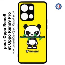 Coque pour Oppo Reno9 et Reno9 Pro PANDA BOO© Bamboo à pleine dents - coque humour