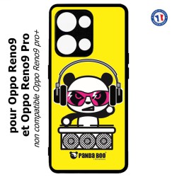 Coque pour Oppo Reno9 et Reno9 Pro PANDA BOO© DJ music - coque humour