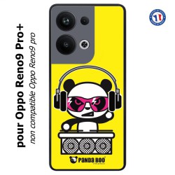 Coque pour Oppo Reno9 Pro PLUS PANDA BOO© DJ music - coque humour