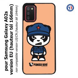 Coque pour Samsung Galaxy A02s version EU PANDA BOO© Mao Panda communiste - coque humour