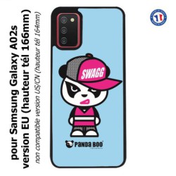 Coque pour Samsung Galaxy A02s version EU PANDA BOO© Miss Panda SWAG - coque humour