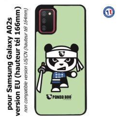 Coque pour Samsung Galaxy A02s version EU PANDA BOO© Ninja Boo - coque humour