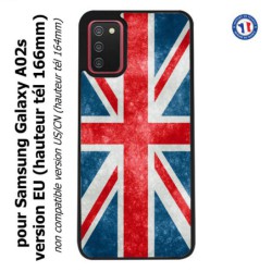 Coque pour Samsung Galaxy A02s version EU Drapeau Royaume uni - United Kingdom Flag