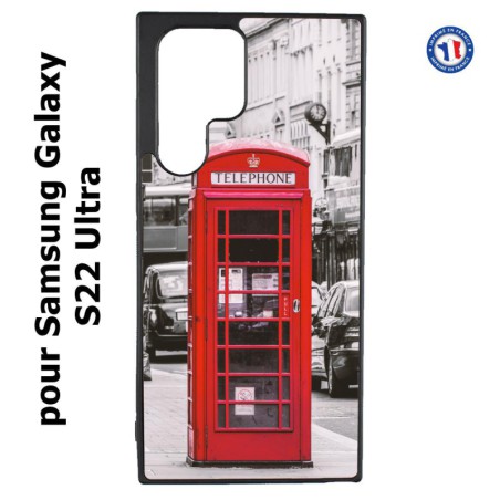 Coque pour Samsung Galaxy S23 Ultra - Cabine téléphone Londres - Cabine rouge London