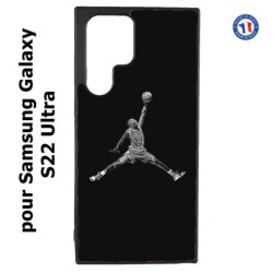 Coque pour Samsung Galaxy S23 Ultra - Michael Jordan 23 shoot Chicago Bulls Basket