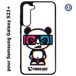 Coque pour Samsung Galaxy S23 PLUS - PANDA BOO© 3D - lunettes - coque humour
