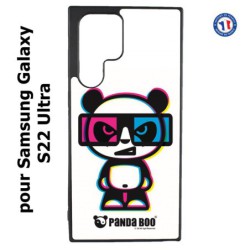 Coque pour Samsung Galaxy S23 Ultra - PANDA BOO© 3D - lunettes - coque humour