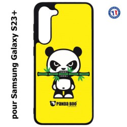 Coque pour Samsung Galaxy S23 PLUS - PANDA BOO© Bamboo à pleine dents - coque humour