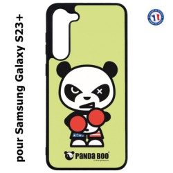 Coque pour Samsung Galaxy S23 PLUS - PANDA BOO© Boxeur - coque humour