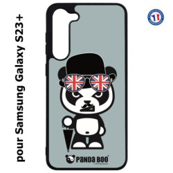 Coque pour Samsung Galaxy S23 PLUS - PANDA BOO© So British  - coque humour