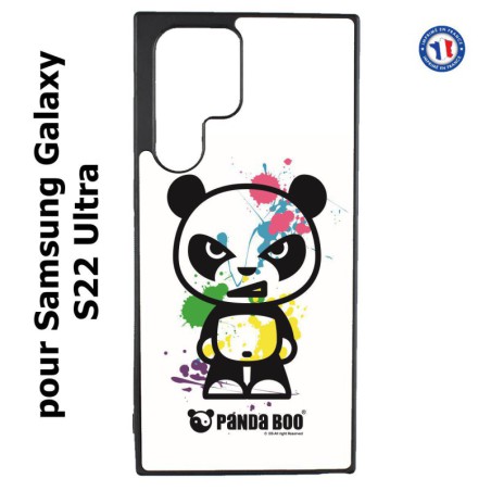 Coque pour Samsung Galaxy S23 Ultra - PANDA BOO© paintball color flash - coque humour