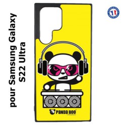 Coque pour Samsung Galaxy S23 Ultra - PANDA BOO© DJ music - coque humour