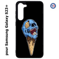 Coque pour Samsung Galaxy S23 PLUS - Ice Skull - Crâne Glace - Cône Crâne - skull art