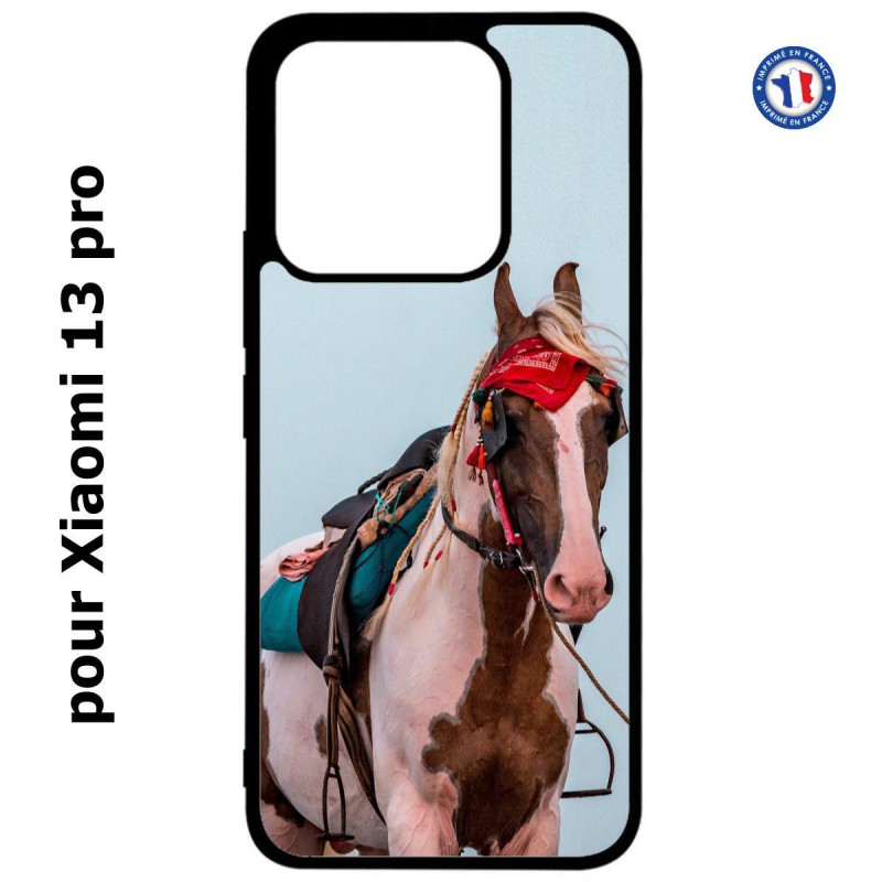 Coque pour Xiaomi 13 Pro - Coque cheval robe pie - bride cheval
