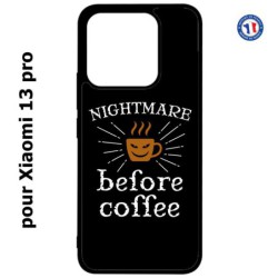 Coque pour Xiaomi 13 Pro - Nightmare before Coffee - coque café