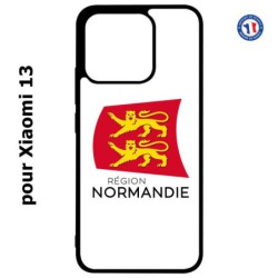 Coque pour Xiaomi 13 - Logo Normandie - Écusson Normandie - 2 léopards