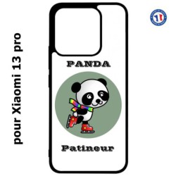 Coque pour Xiaomi 13 Pro - Panda patineur patineuse - sport patinage