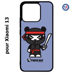 Coque pour Xiaomi 13 - PANDA BOO© Ninja Boo noir - coque humour