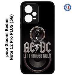 Coque pour Xiaomi Redmi Note 12 Pro PLUS (5G) - groupe rock AC/DC musique rock ACDC